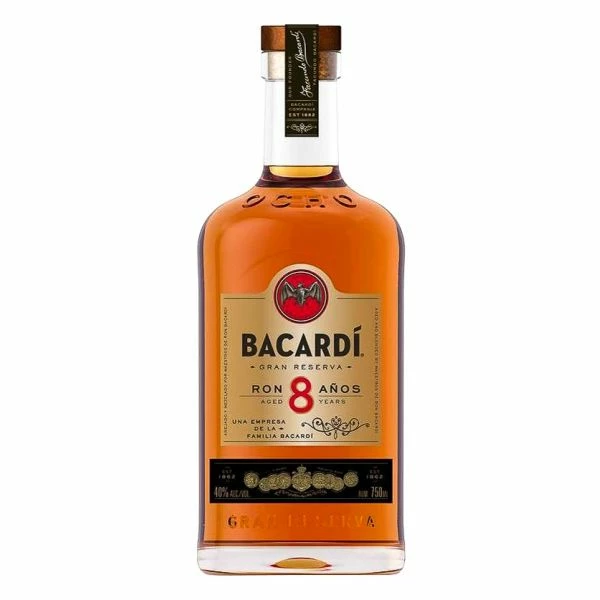 Bacardi Reserva 8 Años Volumen 70cl 4 Bacardi Reserva 8 Años Volumen 70cl - Imagen 2