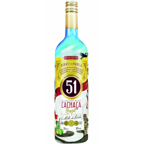 Cachaça 51 Volumen 1l 4 Cachaça 51 Volumen 1l - Imagen 2