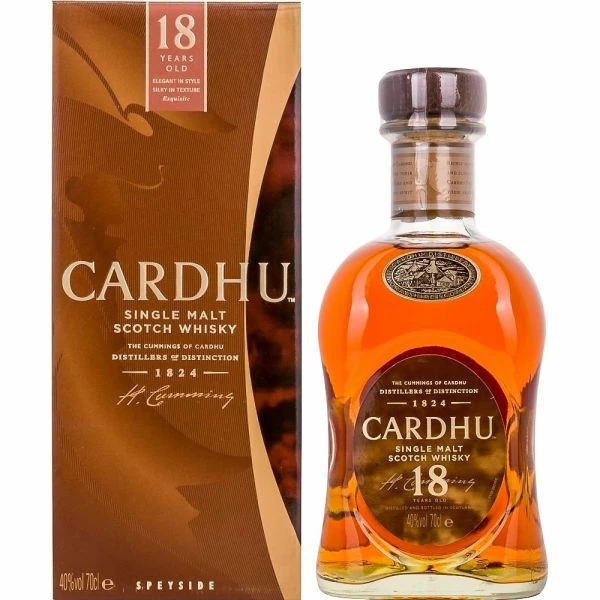 Cardhu 18 Años Estuchado Volumen 70cl 3 Cardhu 18 Años Estuchado Volumen 70cl