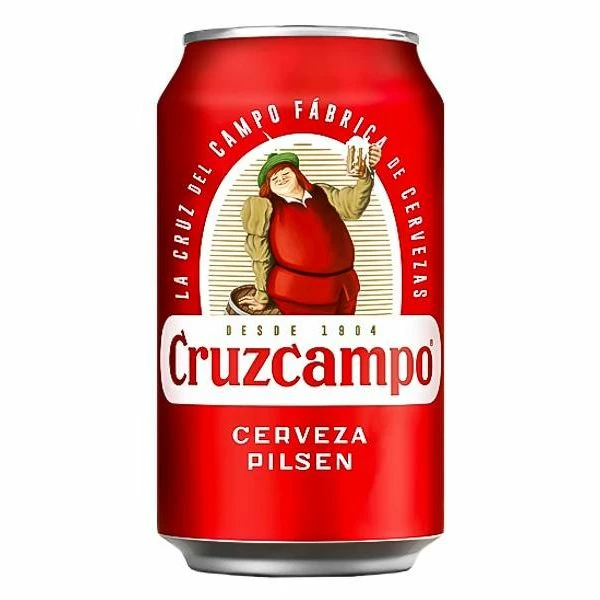 Cruzcampo Envase Lata Volumen 33cl Unidades 24_uds 4 Cruzcampo Envase Lata Volumen 33cl Unidades 24_uds - Imagen 2