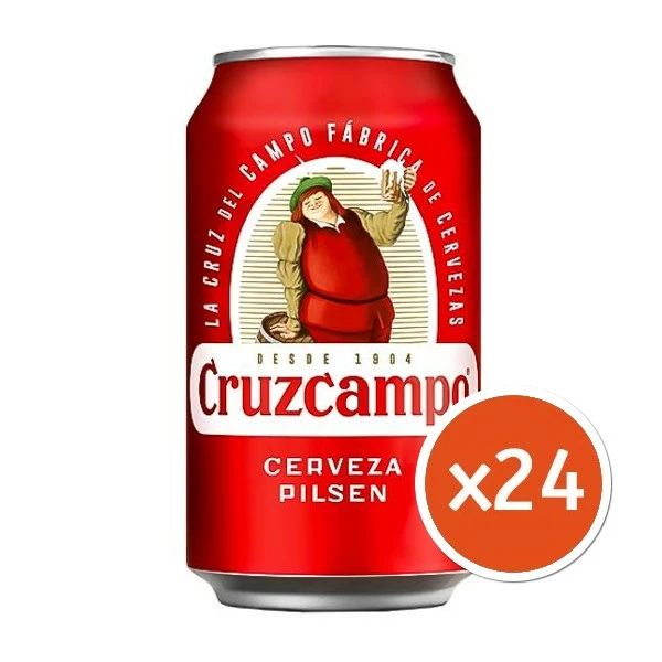 Cruzcampo Envase Lata Volumen 33cl Unidades 24_uds 3 Cruzcampo Envase Lata Volumen 33cl Unidades 24_uds