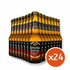 Estrella Galicia 20cl Pack 24 Botellines Envase Botella_cristal Volumen 20cl