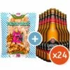 Estrella Galicia Pack 24 Botellines Y Frutos Secos Envase Botella_cristal Volumen 33cl