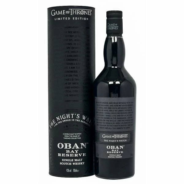 Oban Bay Reserve Guardia De La Noche Juego De Tronos Volumen 70cl 3 Oban Bay Reserve Guardia De La Noche Juego De Tronos Volumen 70cl