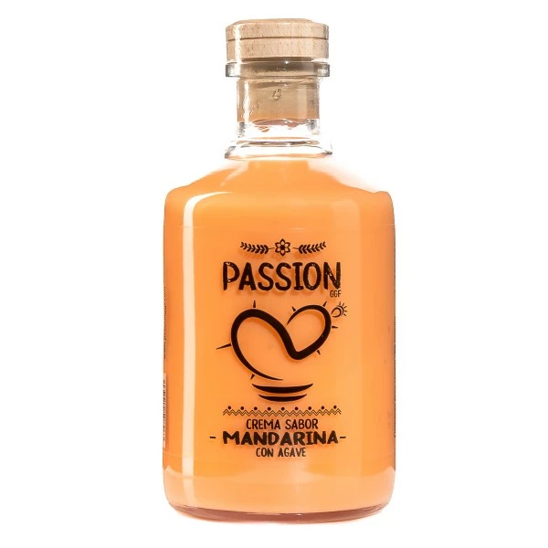 Passion Crema De Mandarina Con Agave Volumen 70cl 3 Passion Crema De Mandarina Con Agave Volumen 70cl