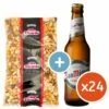 San Miguel Pack 24 Botellines Y Frutos Secos Envase Botella_cristal Volumen 33cl