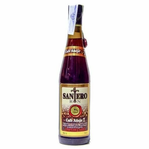 Santero Café Añejo 7 Años Volumen 70cl -Felina Tienda de ventas santero cafe anejo 7 anos