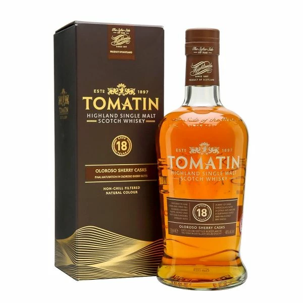 Tomatin 18 Años Oloroso Sherry Cask Volumen 70cl 3 Tomatin 18 Años Oloroso Sherry Cask Volumen 70cl